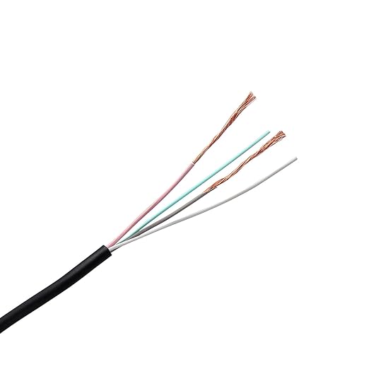 Smays USB to USB C Cable 6ft 5-Pack, Type C Phone Charger Cord Bulk, Black