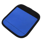 Generic 1Pair Luggage Handle Wrap with Luggage Tag, Suitcase Handle Cover for Easy Identification, Travel Bag Accessory Set,Blue