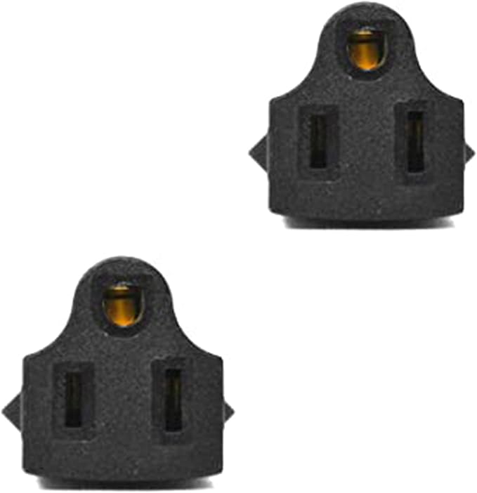 Ceptics South Africa SABS1661 Travel Power Plug Adapter Accepts NEMA 5-15R - ETL Certified - Industrial Grade (IG-10L-2PK)