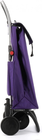 Rolser I-Max MF 4 Wheel Foldable Shopping Trolley - Purple