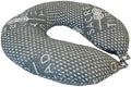 Sacred Thread Rayon Derived from Bamboo Travel Neck Pillow for Airplanes, Memory Foam for Airplane, Ergonomic Design Neck Rest, Travel Pillow for Sleeping