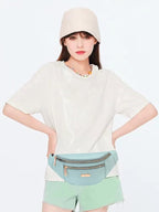 Fanny Packs Waist Bag for Women, Fashion Fanny Packs with Adjustable Strap for Travel Sports Running Blue