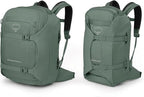 Osprey Sojourn Porter 30L Travel Backpack - Carry-On Compliant Luggage with StraightJacket Compression and Padded Laptop Sleeve - Durable Pack for International or Urban Travel, Koseret Green