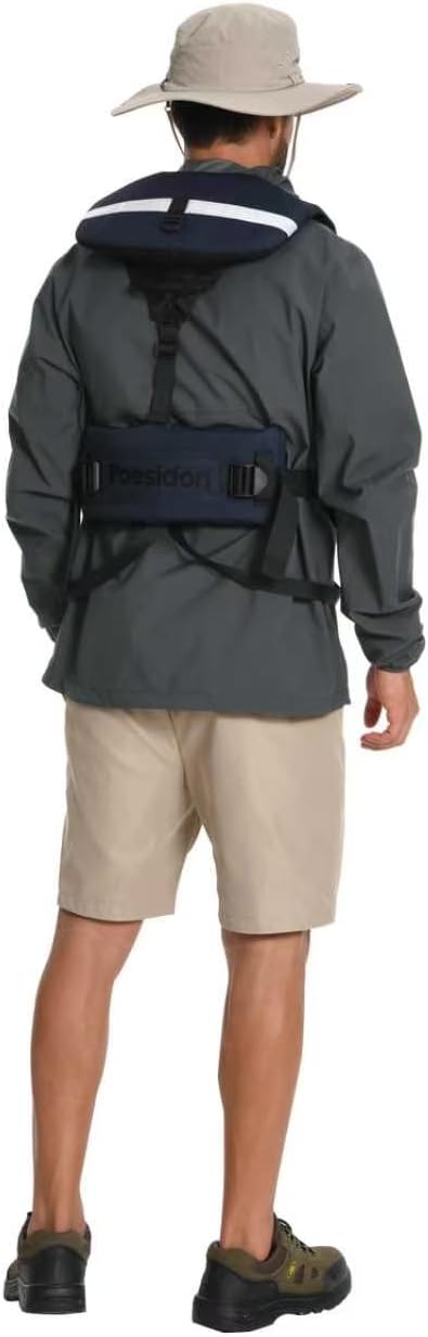 Adjustable Lightweight Breathable Water Safety Life Jacket | Classic Unisex Design | Multi-Functional Dual Storage Pockets | Suitable for Various Water Activities