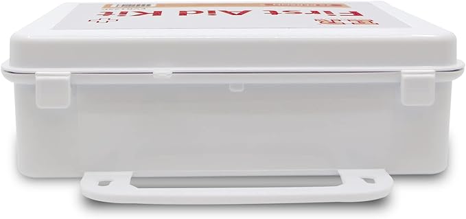 Ever Ready First Aid 107 Piece 25 Person First Aid Kit with Plastic Case, OSHA Compliant