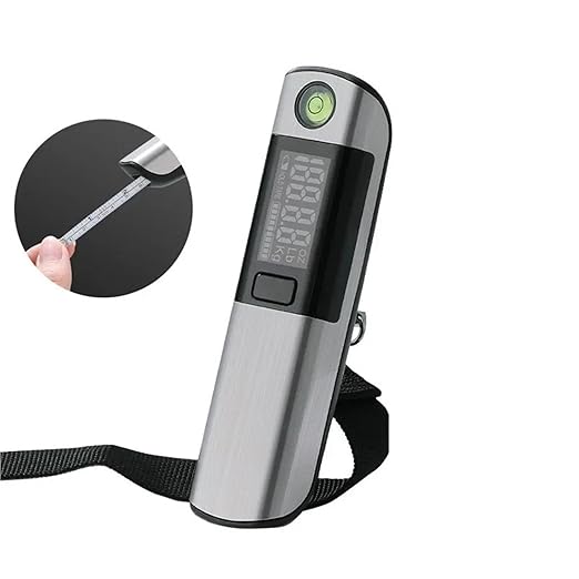 Luggage Weight Scale, Portable LCD Digital Luggage Scale Hanging Scale Travel Weighs Scale with Tape Measure Home Multifunctional Electronic Scale,for Travel