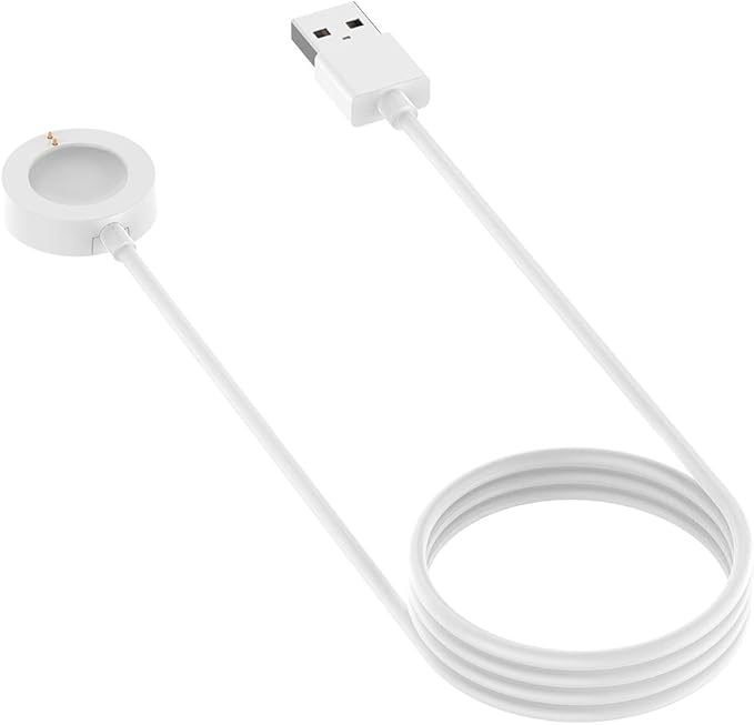 Compatible with Citizen CZ Smart Watch Charger, 3.3ft Rapid Charing Cable Magnetic Charger Dock for Citizen CZ Smartwatch (White)
