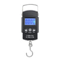 Luggage Weight Scale, 2pcs Hanging Scale Digital Electronic Fishing Hook 50kg with Backlit Display and Tape Measure,for Travel