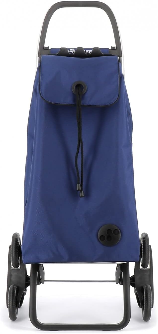 Rolser I-Max MF 6 Wheel Stair Climber Foldable Shopping Trolley - Klein
