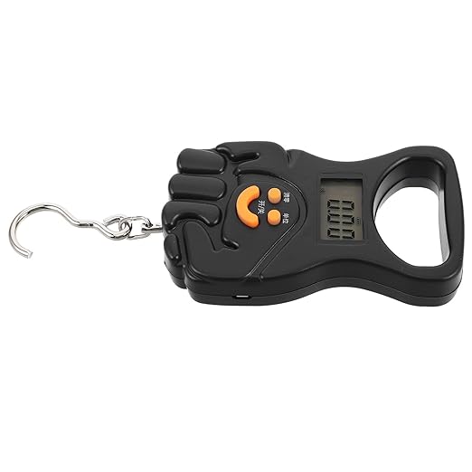 Beaupretty Portable Digital Luggage Scale Handheld Mini 50kg Travel Suitcase Weight Scale with Rechargeable Battery for Fishing and Saltwater Fishing Gear
