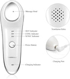 TOUCHBeauty Face Massager Hot and Cold, 42℃/6℃ Vibration Device for Smoother Tighter Face, Portable Facial Lifting Tool for Women, Perfert for Travel, Home