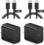 iPhone 17 16 15 Charger Fast Charging 10FT - 20W USB C Charger Block with 10FT Type C to C Cable Compatible with iPhone 17/17 Pro/17 Pro Max/Air/16/16e/15, iPad Pro, iPad Air (Black)