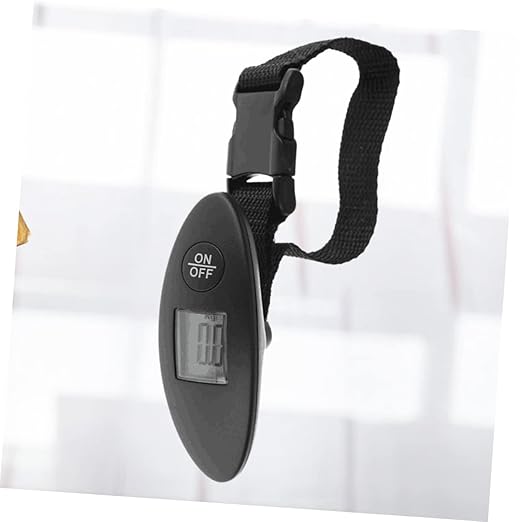 Beavorty 2pcs Luggage Scale Mini Electronic Scale High Precision with LCD Display for Daily Use Compact and Durable Design No Battery Required