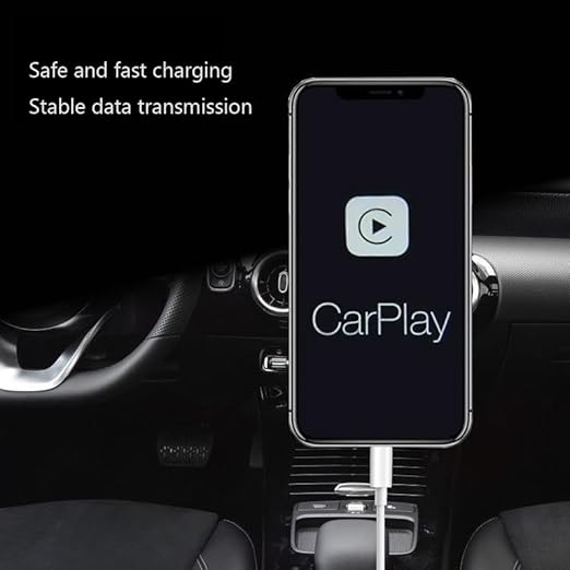 LIAUBN 6.6FT Car Carplay Cable for iPhone 17 15 16 Pro Max, USB A to USB C for Carplay USB C Cord, Car Charger for iPhone 17 Air Charging Cable, iPad Pro, iPad Air 5th, Mini 6th Gen Charger Cord