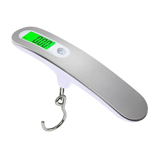 Luggage Weight Scale, 4PC Portable Scales Electronic Scales 50KG Luggage Scales Handheld Weighing Scales mini,for Travel(Hook)