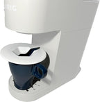 Coffee Mug Cup Splash Splatter Guard Screen compatible with Keurig and other single serve brewing machines (White)