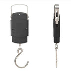 Luggage Weight Scale, 10pcs 55kg/10g Electronic Digital Scale Hanging Hook Fishing Travel Precision Luggage Weight Scale Balance Scales,for Travel