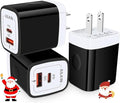Galaxy S26 USB Type C Charger, Dual Port USB-C Wall Plug 20W PD & QC3.0 USB A Fast Charging Block for Samsung Galaxy S26 Ultra S25/S24/S23 S22/S21, iPhone 17e 17 16E 16 Pro Max USBC Brick Power Box
