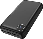 Portable Charger 50000mAh Power Bank, PD 30W Fast Charging External Battery Pack,High Capacity External Battery Pack for Camping, Portable Phone Charger for iPhone Samsung Android