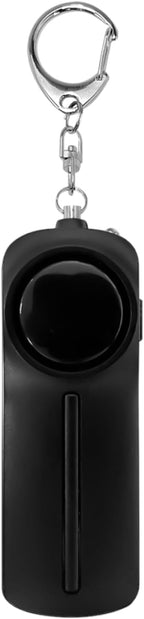 Safesound Personal Alarm: Your 130dB Self-Defense Companion - Keychain Emergency LED Flashlight - Security and Protection for Women, Girls, Kids, and The Elderly (Black, 1)