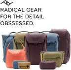 Peak Design Small Tech Pouch, Kelp, Electronics Organizer for Travel or Everyday Carry, Origami-Style Storage, Cable Pass-Through, Weatherproof Recycled Nylon, Gear Carry Bag for Men and Women