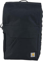 Carhartt 21L Top-Load Backpack, Durable Water Resistant Coated Canvas Base W/ 17" Laptop Sleeve, Black