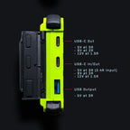 Dark Energy Poseidon Pro Indestructible Portable Charger | Fast Charging USB-C Ports, Ultra-Durable Armor Flex, 10,000 mAh, Waterproof, for Outdoor Survival & Emergency Supplies