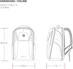 SwissGear 2762 ScanSmart Laptop Backpack, Fits Most 16 Inch Laptops, TSA Friendly, Work, School, Men's and Women's, Black
