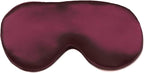 Fishers Finery 25 Momme Mulberry Silk Sleep Mask | Blindfold | Anti-Wrinkles (Wine)