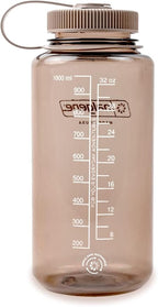 Nalgene 32 oz Wide Mouth Water Bottle | BPA-Free, Durable & Leak Proof, Lightweight Bottle for Hiking & Gym, Work & Travel