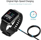 3.3FT Smart Watch Charger Magnetic USB Charging Cable for Letsfit Willful YAMAY VeryFitPro SW023 ID205L SW021 ID205U ID205S SW025 Uwatch 3S 3 2 2S