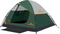ASFANES Sundome Camping Tent with Rainfly, 2/4/6/10 Person Tent Sets Up in 10 Mins, Weatherproof Shelter for Camping, Festivals, Backyard, Sleepovers, & More