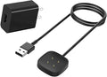 for Versa 4 Charger Versa 3 Charging Cable Wall Plug Charger Compatible with Fitbit Versa 4 /Versa 3 / Sense 2/ Sense Smart Watch Charging Cord