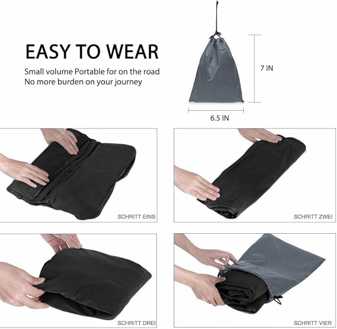 Travel Foot Rest Pillow, Portable Inflatable with Double Hand Pump Adjustable Three Layers Height Pillow for Foot Rest on Airplanes,Cars,Buses,Trains,Office Kids to Sleep on Long Flights (Black)