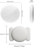 Tracker Device for Vehicles,No Monthly Fee GPS Car Tracker,Car Locator Work with Apple Find My(iOS Only),Mini GPS Tracker with Magnetic Case (White,1PCS)
