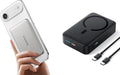 Baseus 0.3" Ultra Slim 5000mAh MagSafe Portable Charger Bundle with PD 20W 20000mAh Wireless Portable Charger, Wireless Fast Charger for iPhone 16/15/14/13/12