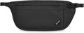 Pacsafe Coversafe V100 Anti-Theft RFID Blocking Waist Wallet, Black