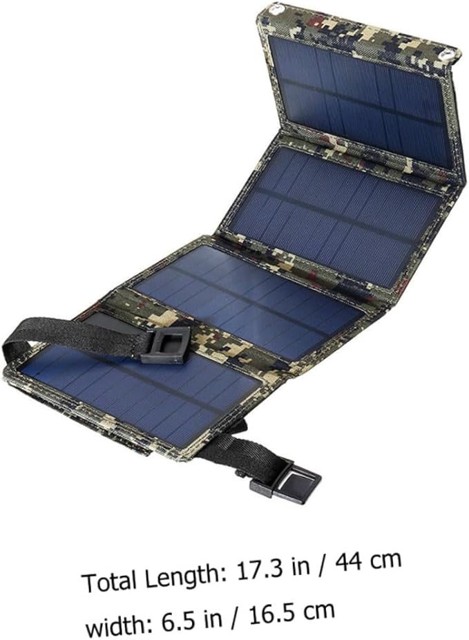 DOITOOL Portable Solar Panel Charger for Cell Phone USB Emergency Solar Charger for Car Camping