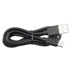 Smays USB to USB C Cable 6ft 5-Pack, Type C Phone Charger Cord Bulk, Black