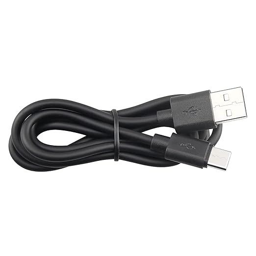 Smays USB to USB C Cable 6ft 5-Pack, Type C Phone Charger Cord Bulk, Black