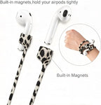 Magnetic Anti-Lost Straps for AirPods,Colorful Soft Silicone Sports Lanyard, Neck Rope Cord