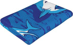 COMFAR Cute Shark Microfiber Beach Towel for Boys, Personalized Beach Towels for Kids, Sand Free Beach Towel Sandproof, Quick Dry Pool Towel 30"x 60"