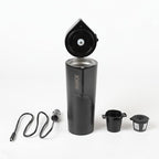 HAWOK Prtable Coffee Maker 12V Travel Espresso Machine, Single Cup 8 oz