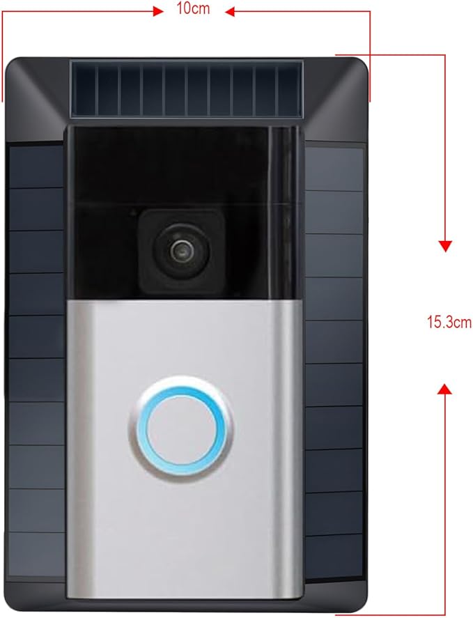 All-new Ring Solar Charger for Battery Doorbell (USB-C Port)