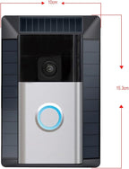 The Fansoun Ring Solar Charger Battery Doorbell Is Only Compatible With Battery Doorbells (USB-C Port) Waterproof Continuous Solar Panels And Is Not Suitable for Micro USB or Other Plug Type Doorbells