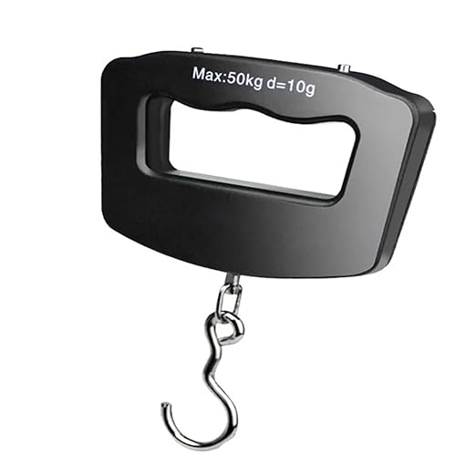 Luggage Weight Scale, 50KG Travel Luggage Scale Portable Handheld Electronic Scale with Hook Weighing, Express Handheld Scale,for Travel