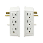 OSKOS 6 Wall Outlet Extender, 500J Surge Protected Current Tap, Sided outlets Splitter Multiple Outlet Wall Plug for Home Office Dorm Room, UL Listed
