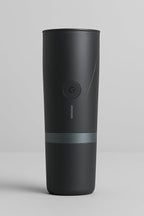 Portable Electric Coffee Maker, Black, Battery Powered, Single Serve, Travel Coffee Brewer with Carrying Case