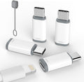 Thousover 4 Pack Lightning to USB C Adapter for iPhone 15/16/17 Pro/17 Pro Max,for iPhone 17/16 Charger,17/16 Accessories,Fast Charging & Data Transfer,USB C Charger Connector Cable,Not for Audio/OTG