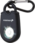 Fosmon Personal Alarm for Women, Self Defense Protection Keychain Safety Sound Siren 125DB with Strobe Light LED Flashlight Carabiner, SOS Emergency Security Alert Device for Kids Teenager Elderly Men